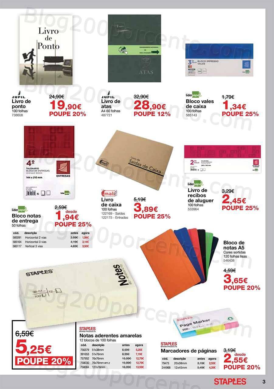 Antevisão Folheto STAPLES Promoções de 6 a 30 junho