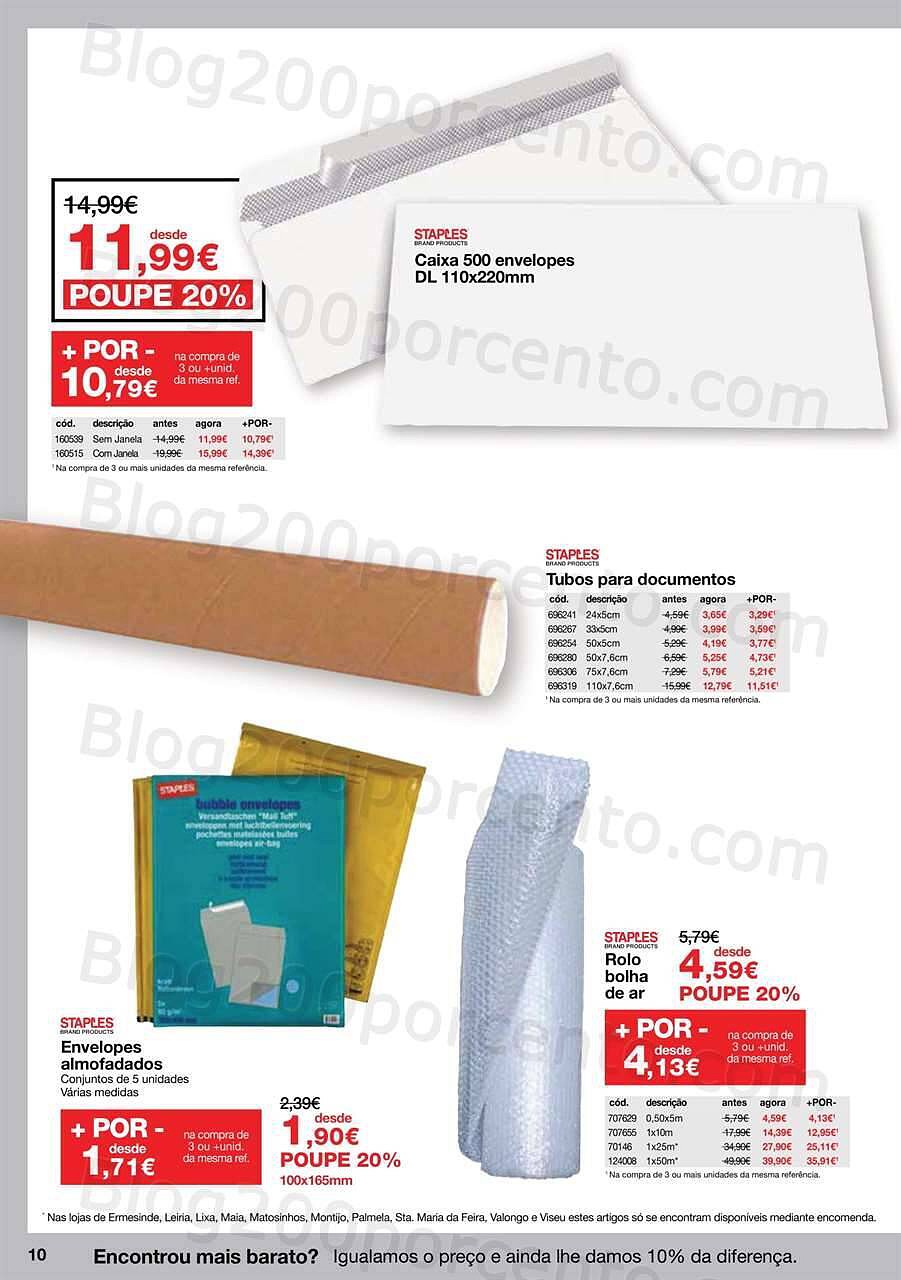 Antevisão Folheto STAPLES Promoções de 6 a 30 junho