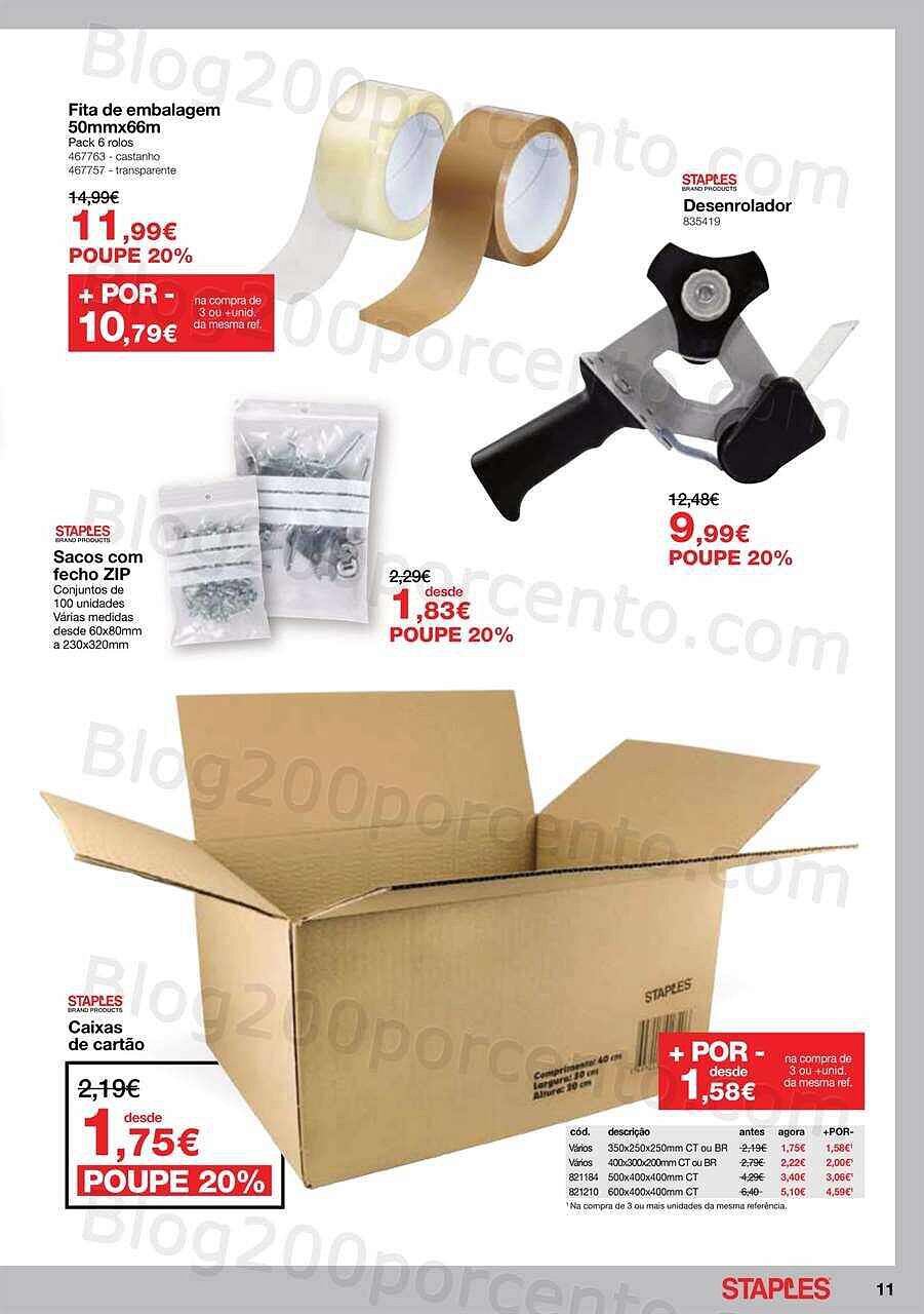 Antevisão Folheto STAPLES Promoções de 6 a 30 junho