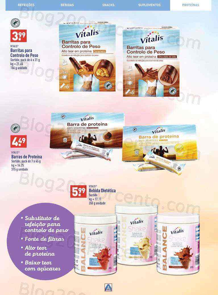 Antevisão Folheto ALDI Especial Vida Saudável Promoções a partir de 1 junho