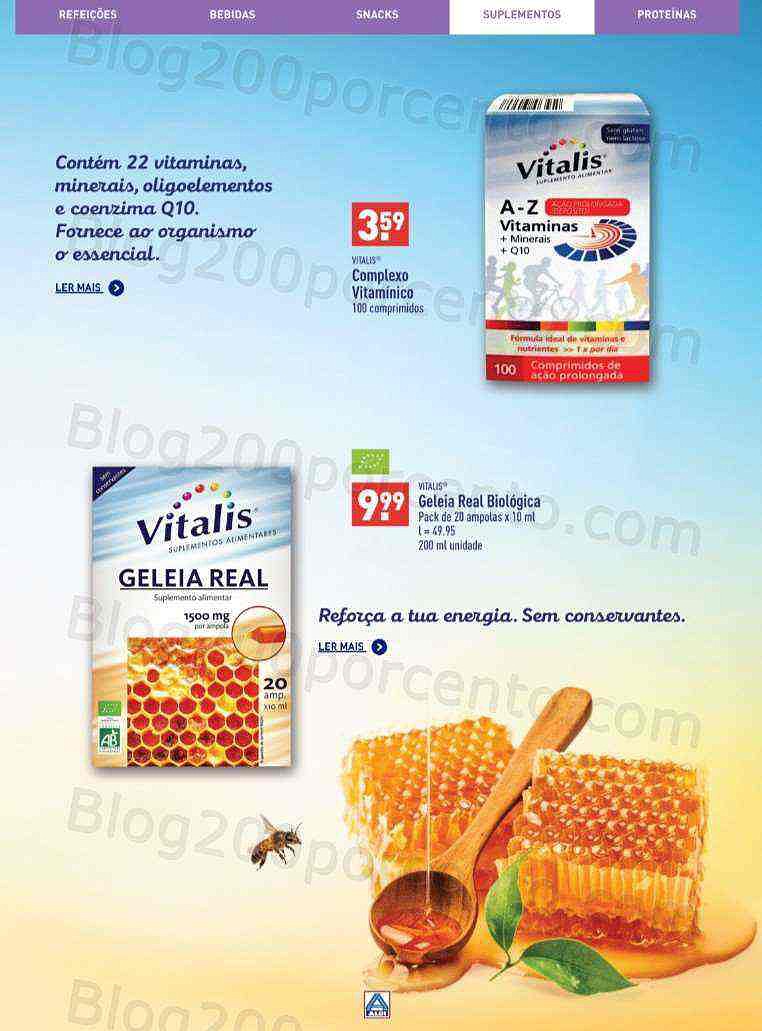 Antevisão Folheto ALDI Especial Vida Saudável Promoções a partir de 1 junho