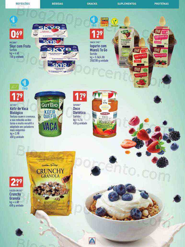 Antevisão Folheto ALDI Especial Vida Saudável Promoções a partir de 1 junho