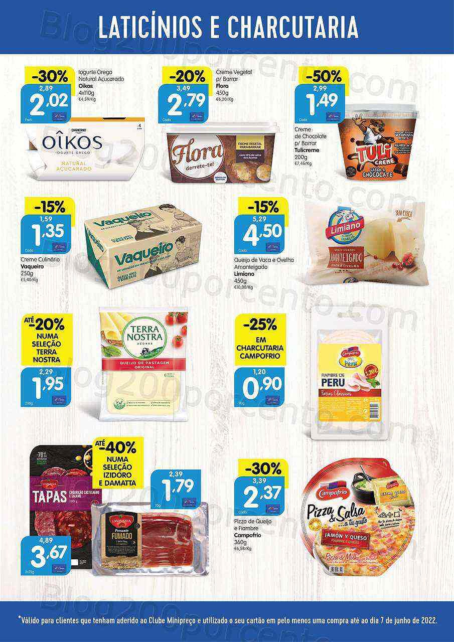 Antevisão Folheto Clube MINIPREÇO Promoções de 9 a 15 junho