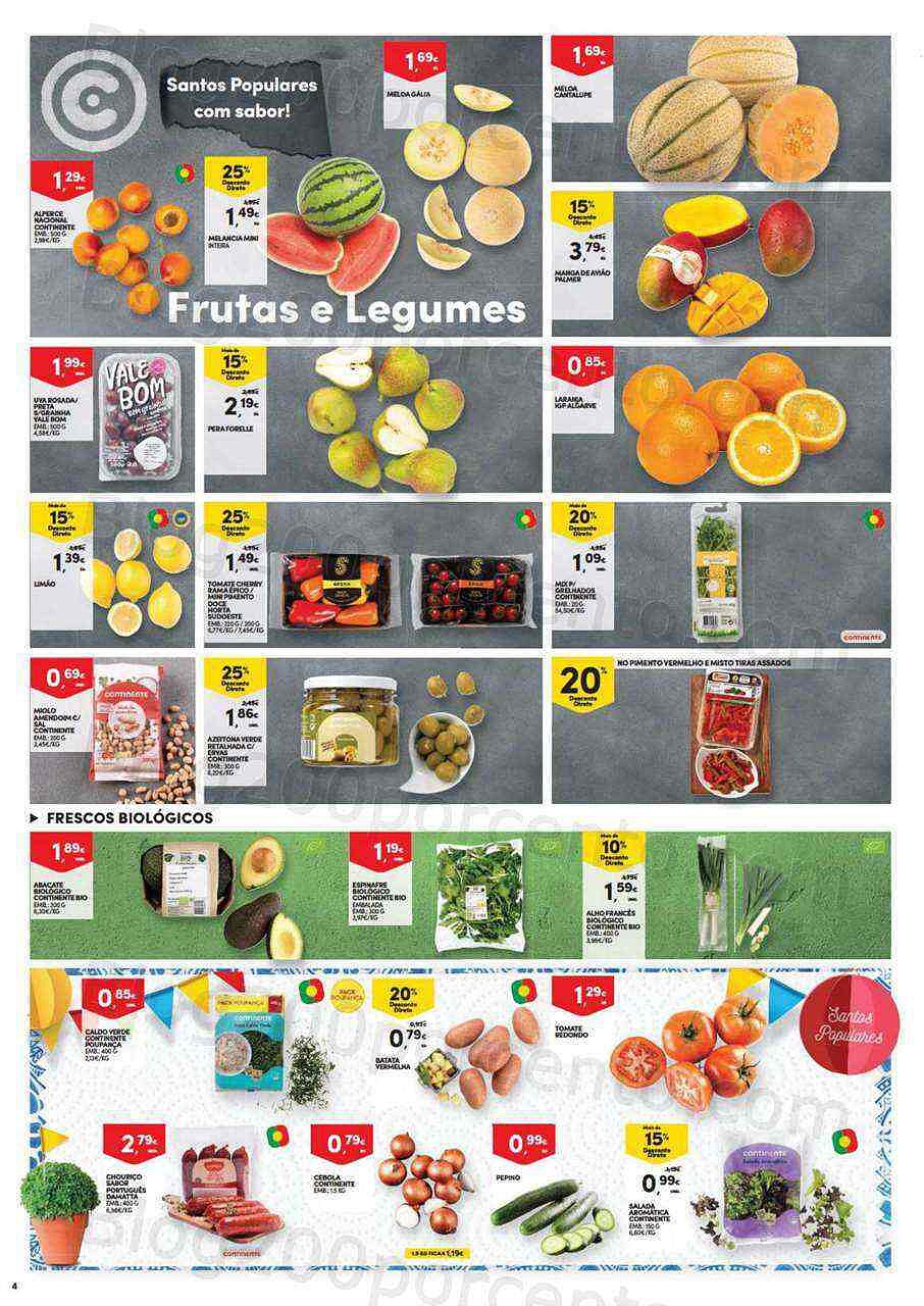 Antevisão Folheto CONTINENTE Promoções de 7 a 13 junho