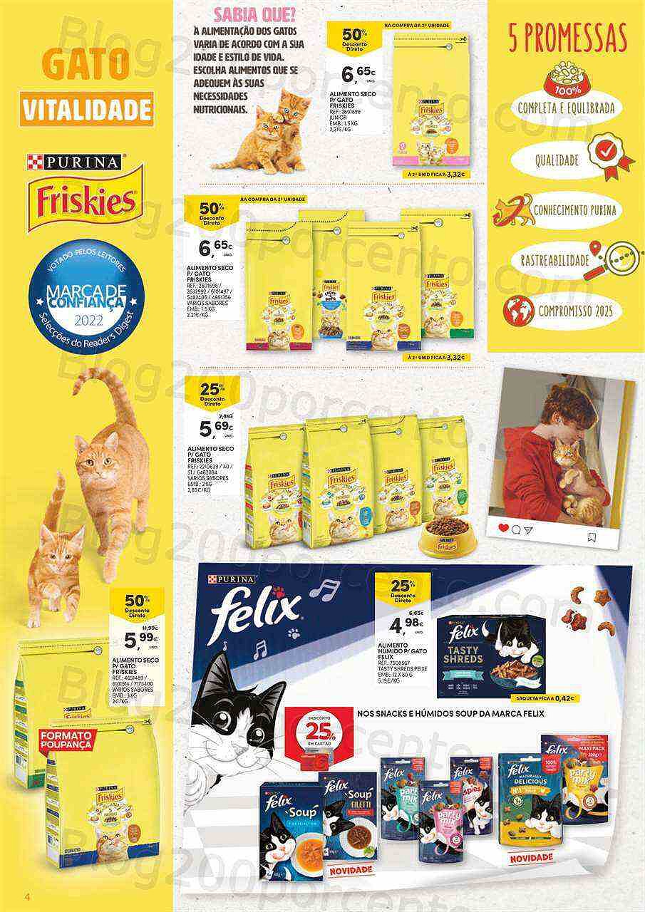Antevisão Folheto CONTINENTE Especial Pets Promoções de 16 a 26 junho