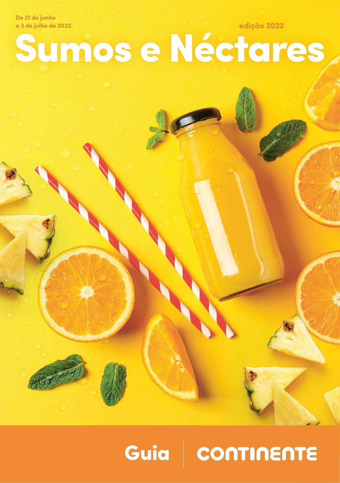 Antevisão Folheto CONTINENTE Sumos e Nectares Promoções de 21 junho a 3 julho