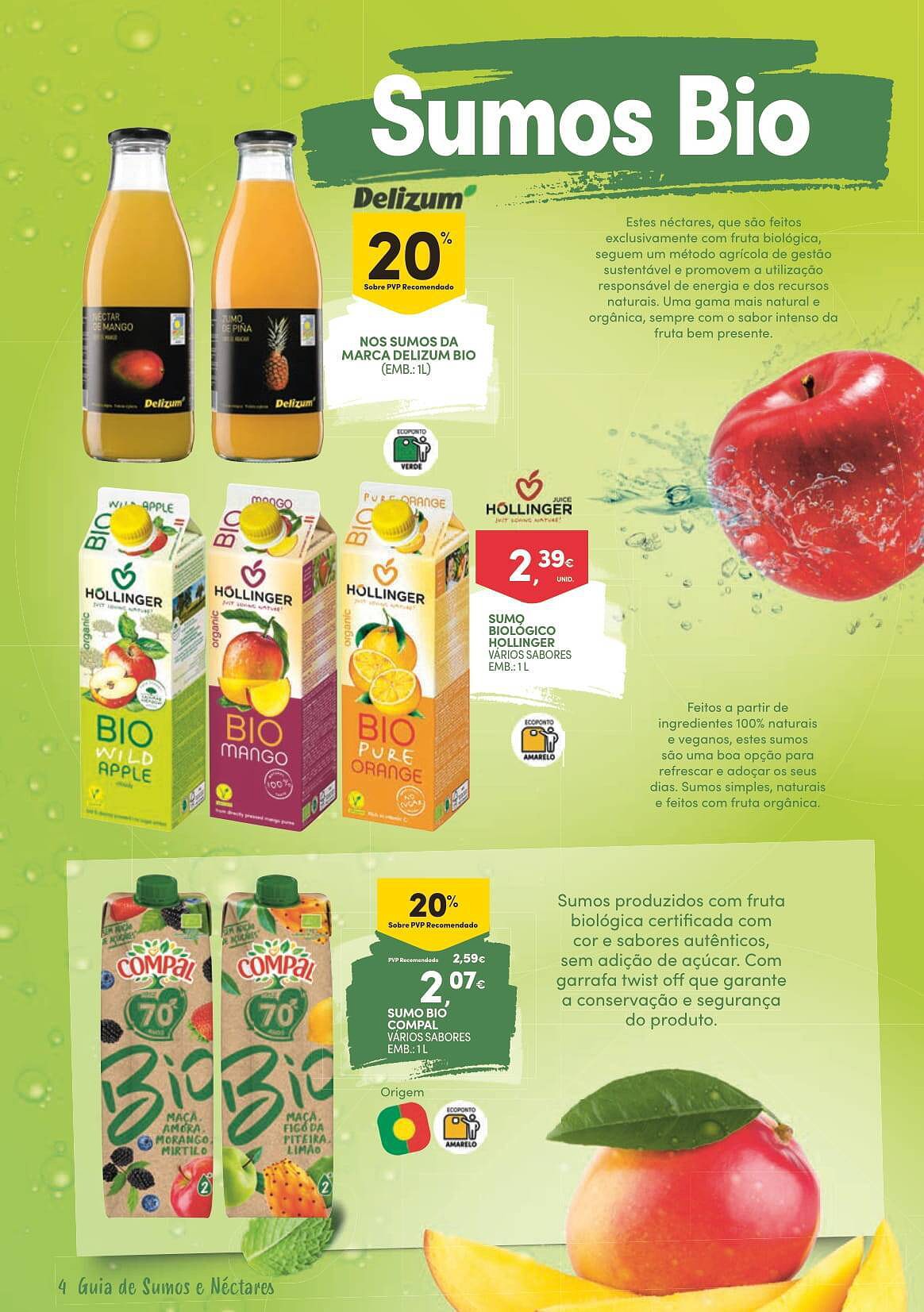 Antevisão Folheto CONTINENTE Sumos e Nectares Promoções de 21 junho a 3 julho