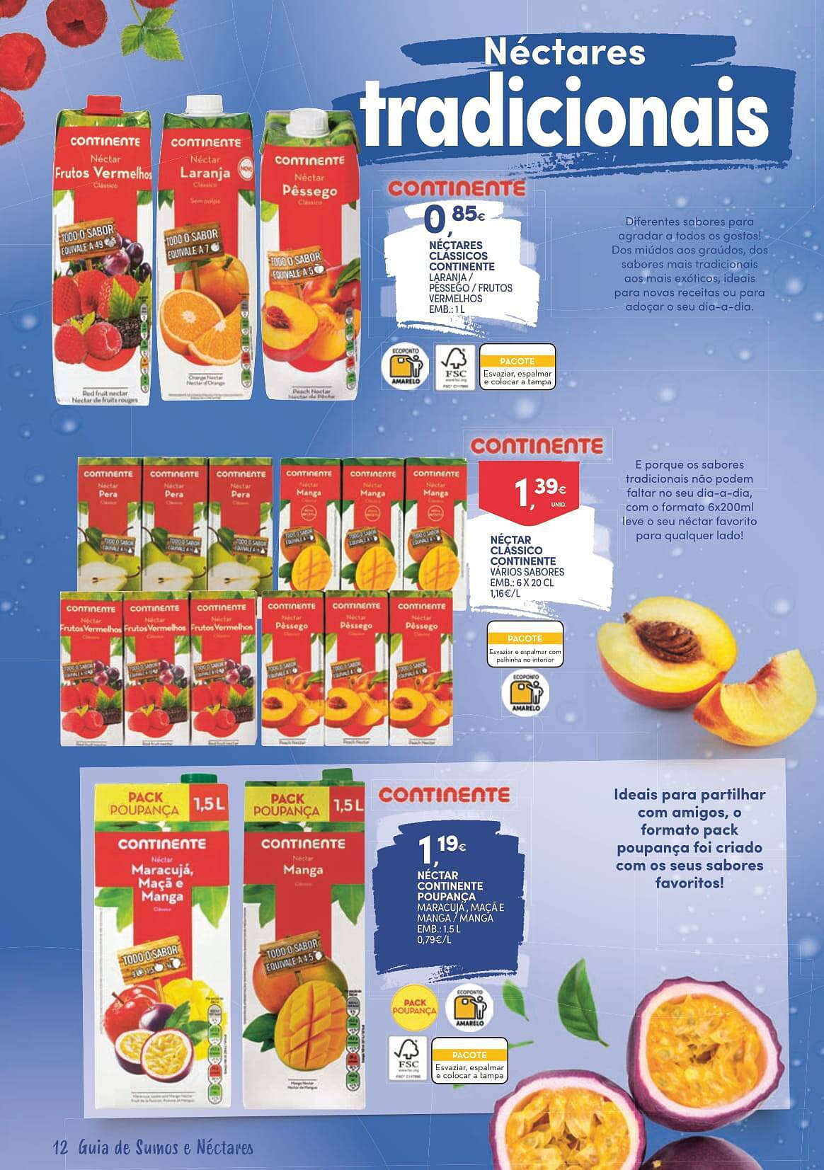 Antevisão Folheto CONTINENTE Sumos e Nectares Promoções de 21 junho a 3 julho