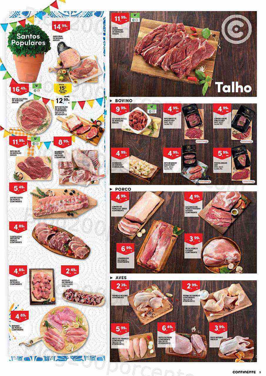 Antevisão Folheto CONTINENTE Promoções de 21 a 27 junho