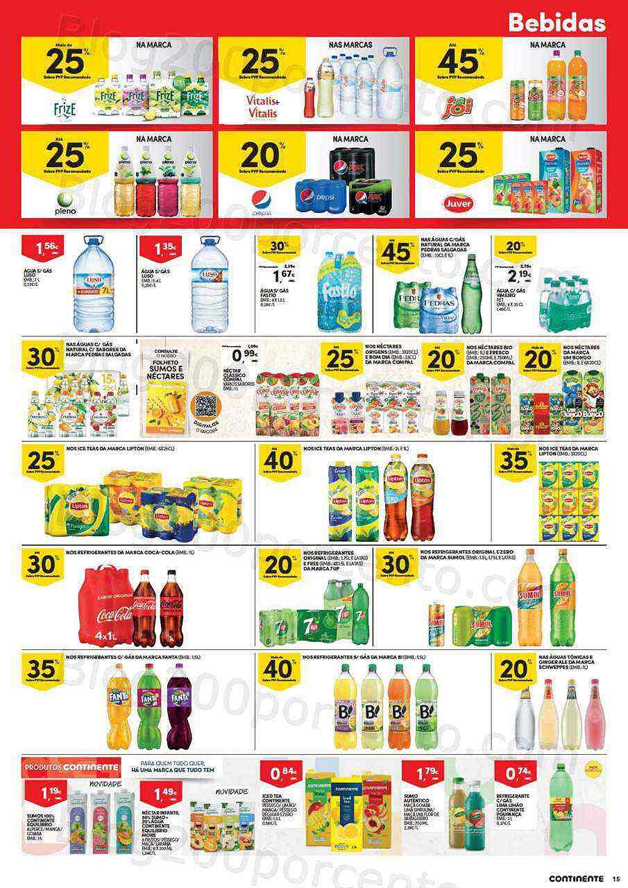 Antevisão Folheto CONTINENTE Promoções de 21 a 27 junho