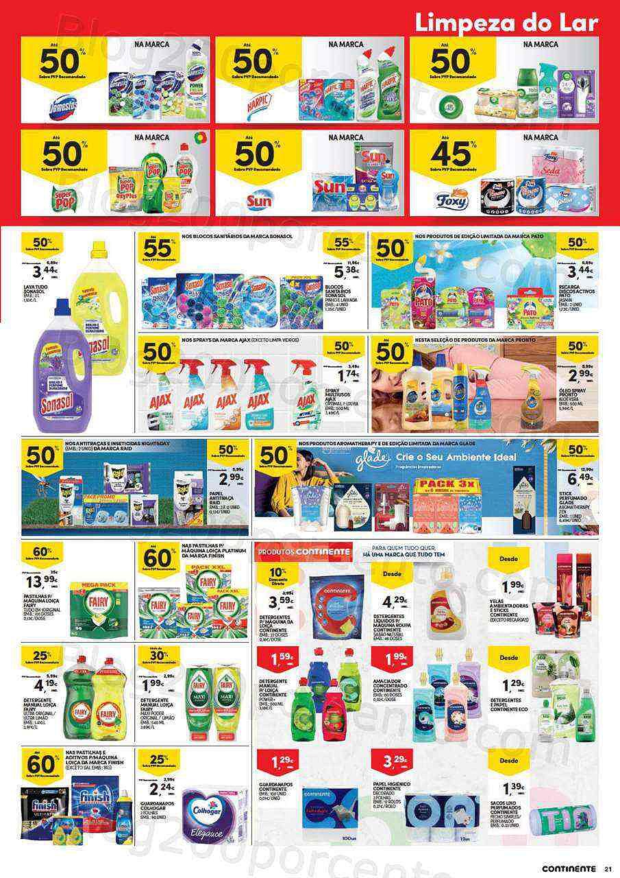 Antevisão Folheto CONTINENTE Promoções de 21 a 27 junho