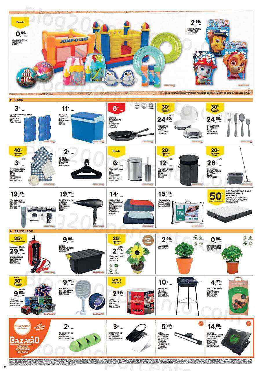 Antevisão Folheto CONTINENTE Promoções de 21 a 27 junho