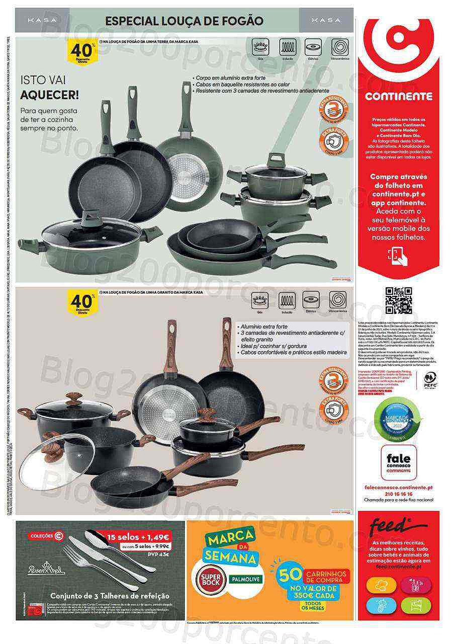Antevisão Folheto CONTINENTE Promoções de 21 a 27 junho