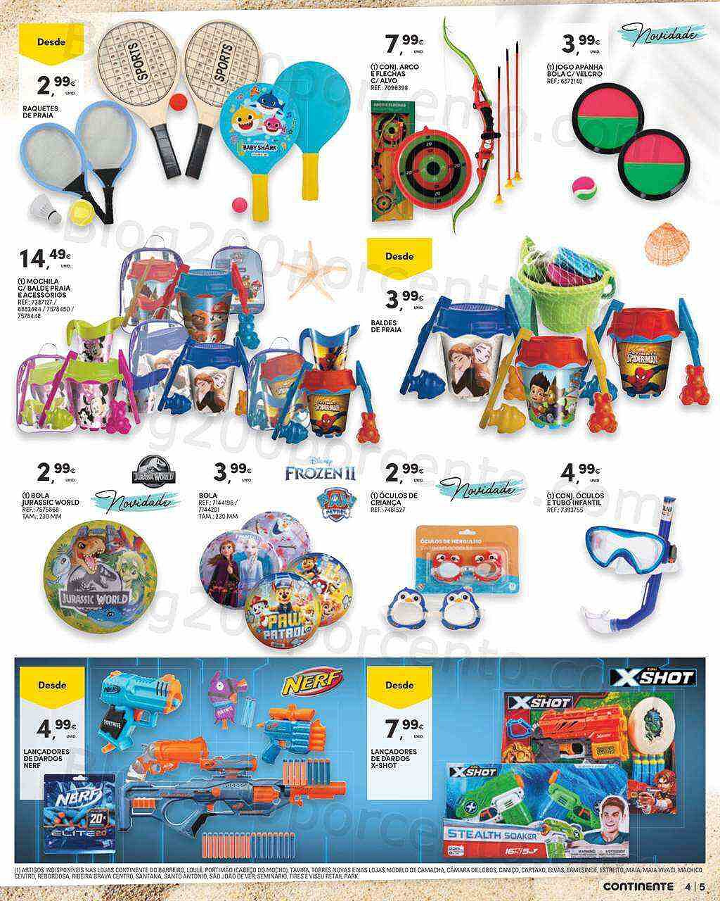 Antevisão Folheto CONTINENTE Férias de Verão Promoções de 21 junho a 24 julho