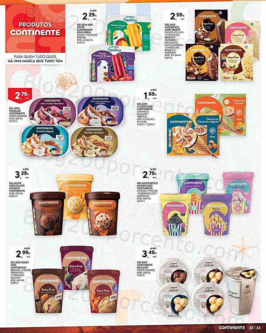 Antevisão Folheto CONTINENTE Férias de Verão Promoções de 21 junho a 24 julho