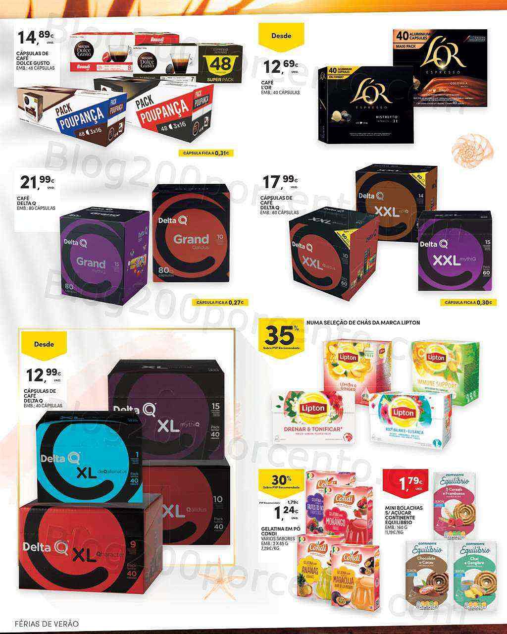 Antevisão Folheto CONTINENTE Férias de Verão Promoções de 21 junho a 24 julho