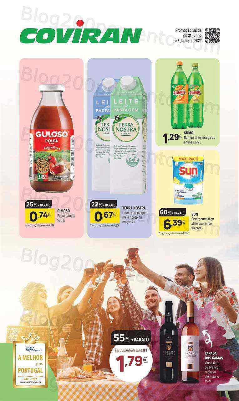 Antevisão Folheto COVIRAN 21 junho a 3 julho