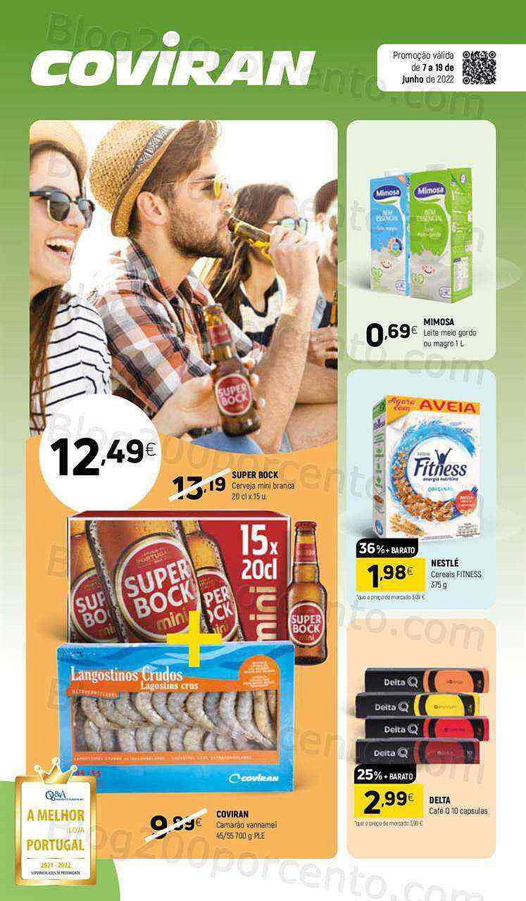 Antevisão Folheto COVIRAN Promoções de 7 a 19 junho