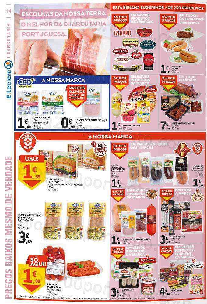 Antevisão Folheto E-LECLERC Promoções de 16 a 22 junho