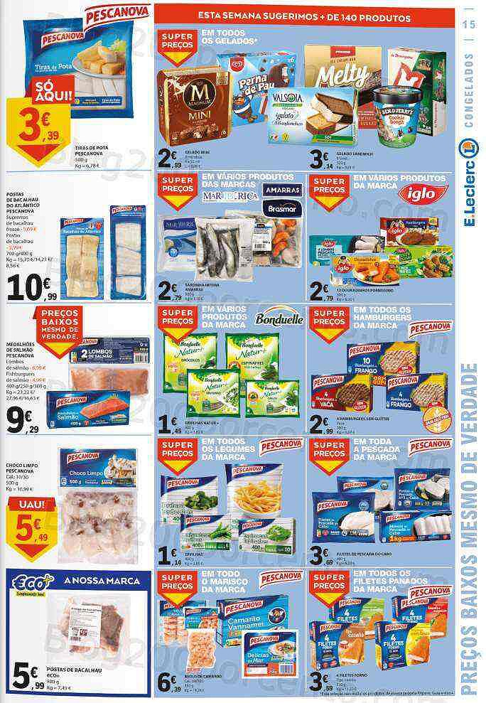 Antevisão Folheto E-LECLERC Promoções de 16 a 22 junho
