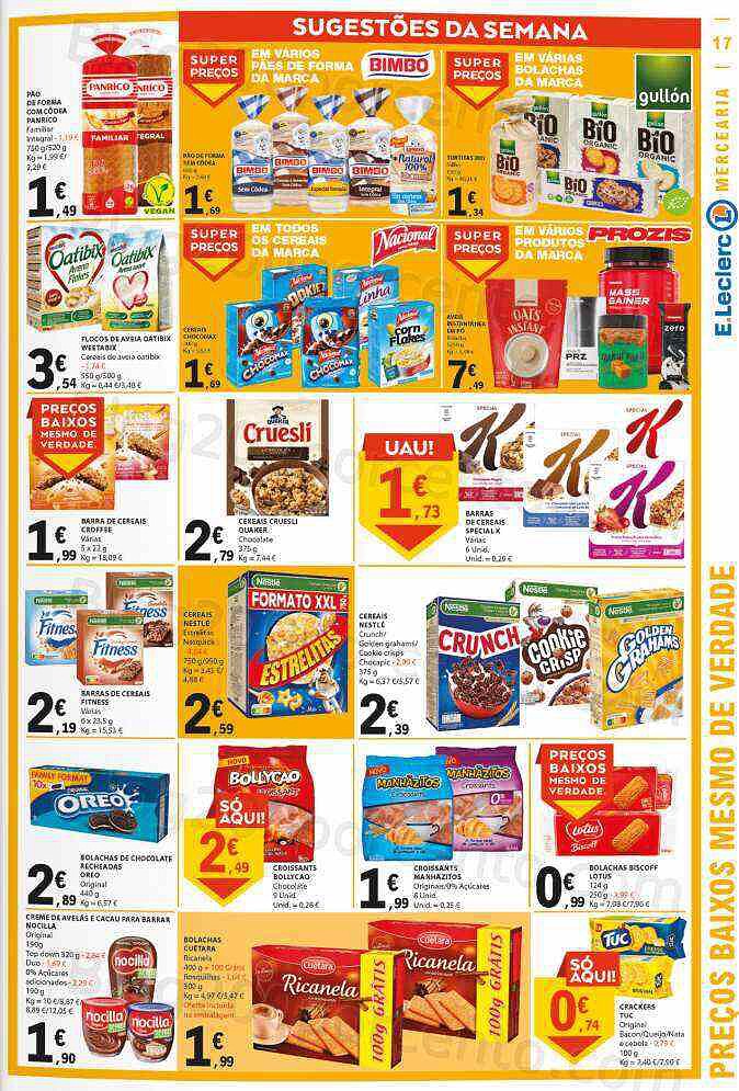 Antevisão Folheto E-LECLERC Promoções de 16 a 22 junho