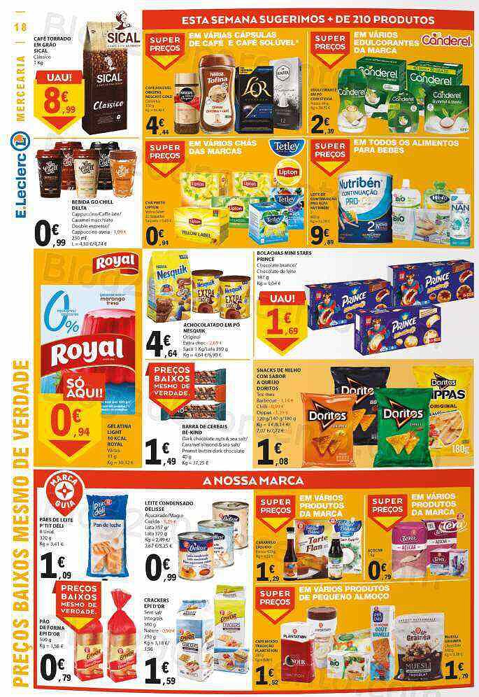 Antevisão Folheto E-LECLERC Promoções de 16 a 22 junho
