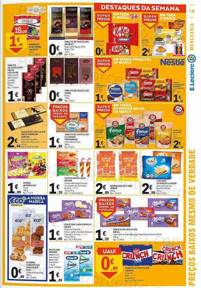 Antevisão Folheto E-LECLERC Promoções de 16 a 22 junho