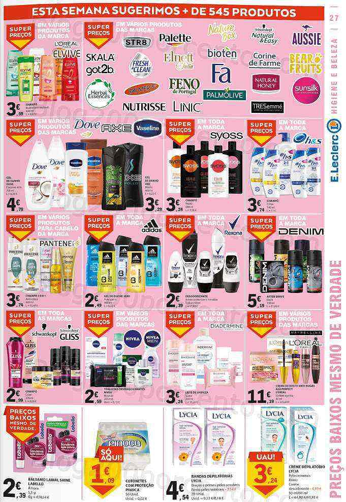 Antevisão Folheto E-LECLERC Promoções de 16 a 22 junho