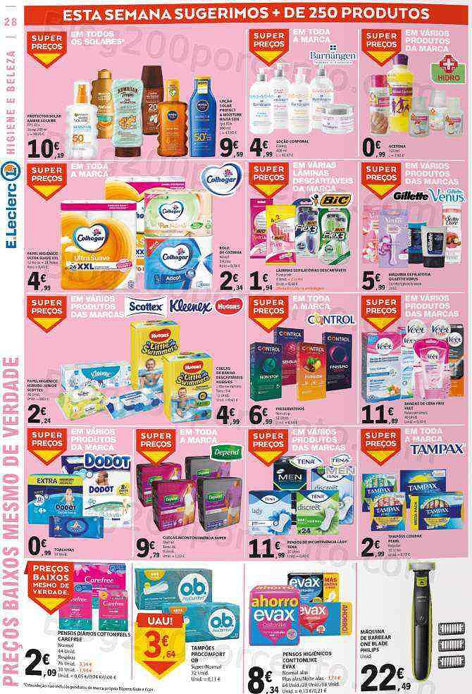 Antevisão Folheto E-LECLERC Promoções de 16 a 22 junho