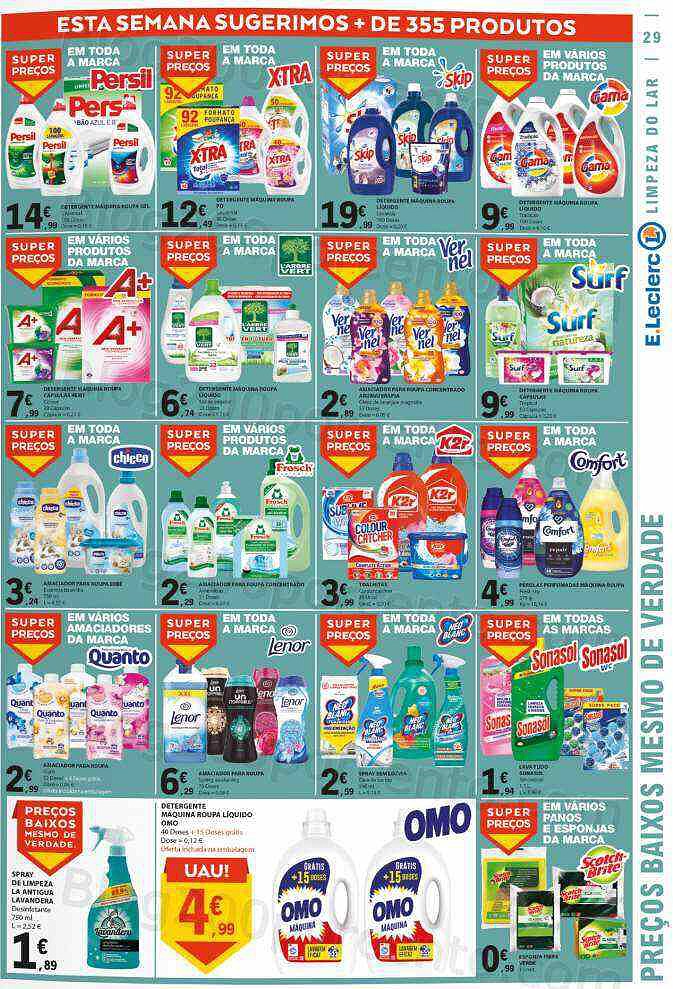 Antevisão Folheto E-LECLERC Promoções de 16 a 22 junho