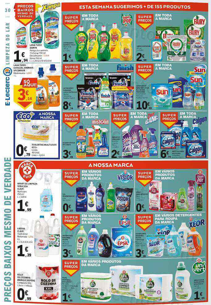 Antevisão Folheto E-LECLERC Promoções de 16 a 22 junho