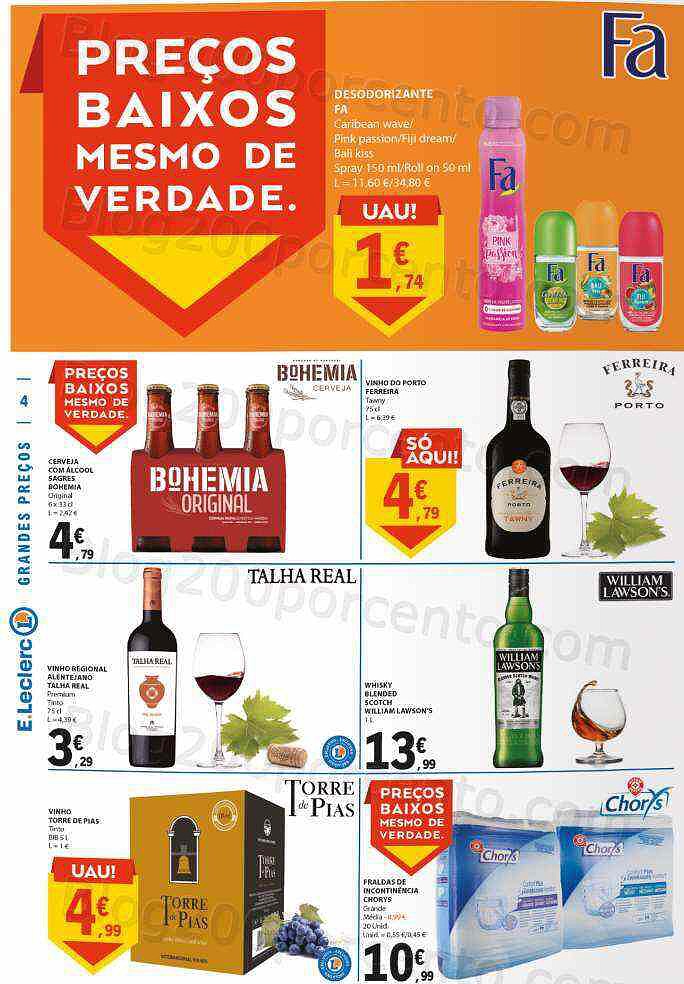 Antevisão Folheto E-LECLERC Promoções de 16 a 22 junho