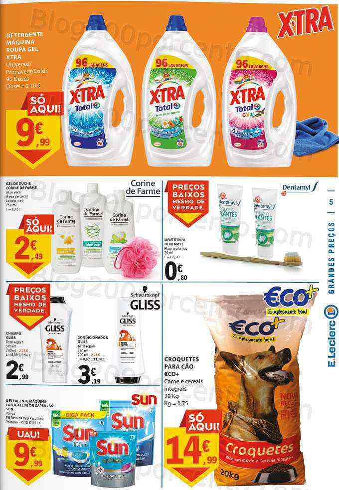 Antevisão Folheto E-LECLERC Promoções de 16 a 22 junho