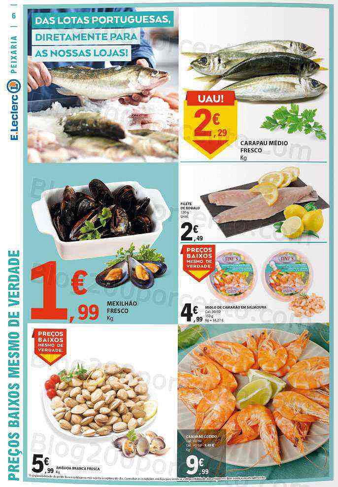 Antevisão Folheto E-LECLERC Promoções de 16 a 22 junho