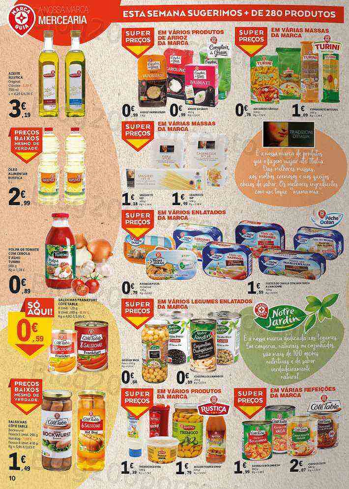 Antevisão Folheto E-LECLERC Especial Nossas Marcas Promoções de 21 junho a 3 julho