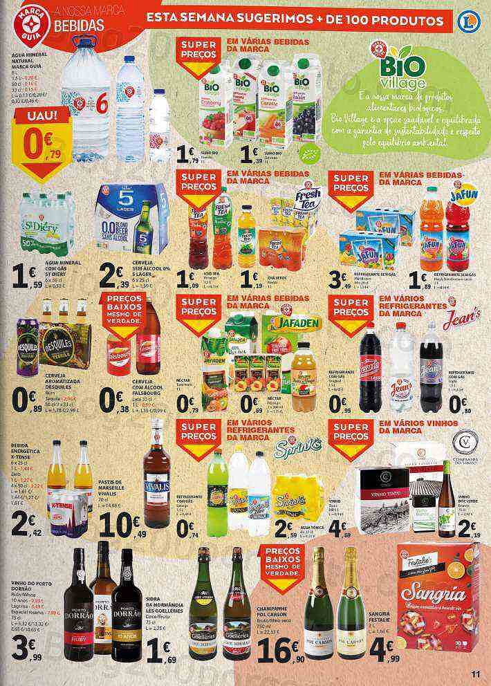 Antevisão Folheto E-LECLERC Especial Nossas Marcas Promoções de 21 junho a 3 julho