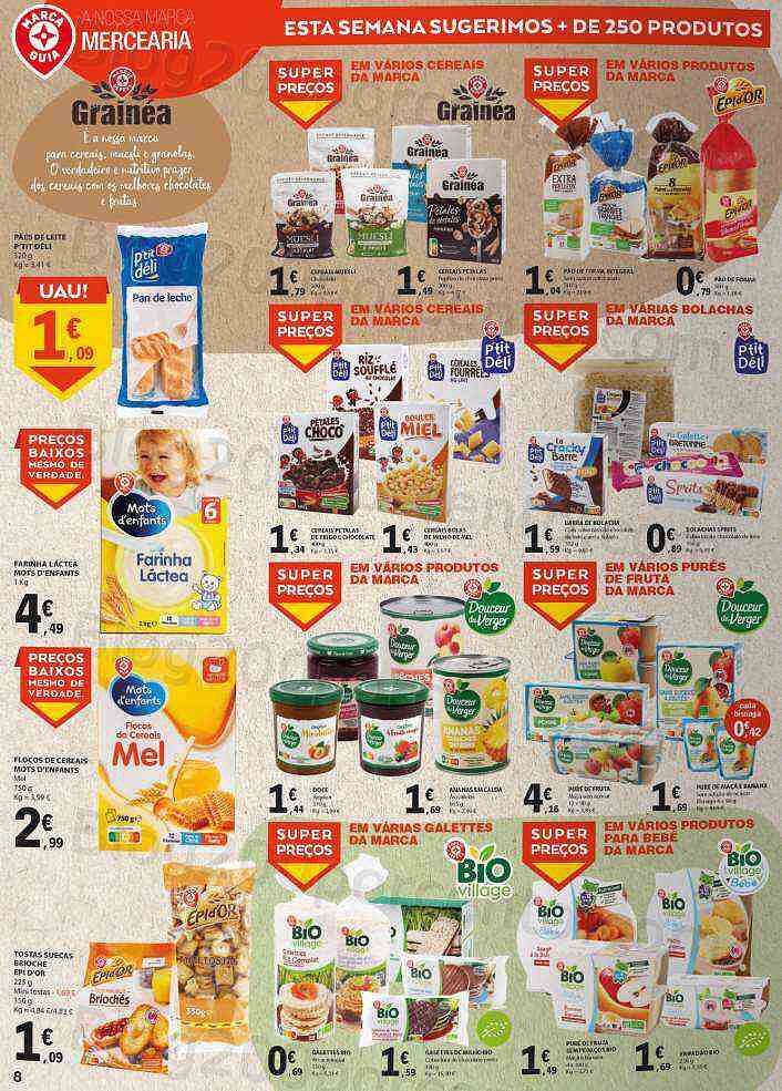 Antevisão Folheto E-LECLERC Especial Nossas Marcas Promoções de 21 junho a 3 julho