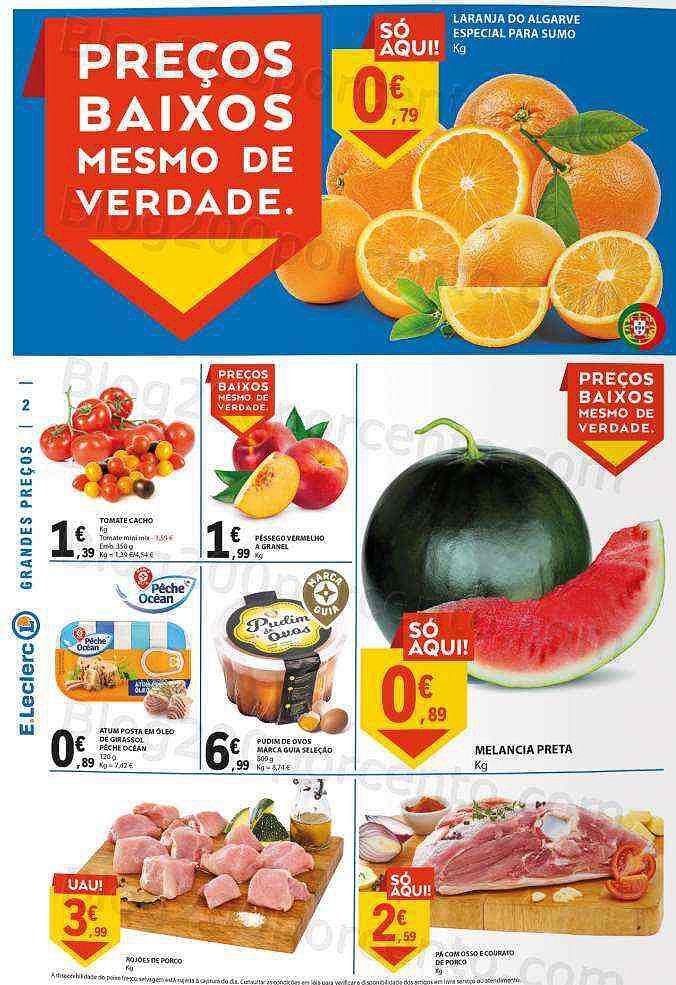 Antevisão Folheto E-LECLERC Promoções de 23 a 29 junho
