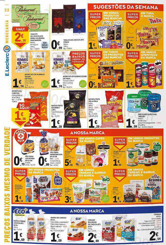 Antevisão Folheto E-LECLERC Promoções de 23 a 29 junho