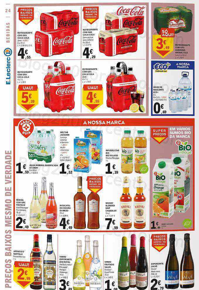Antevisão Folheto E-LECLERC Promoções de 23 a 29 junho