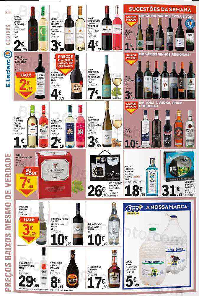 Antevisão Folheto E-LECLERC Promoções de 23 a 29 junho