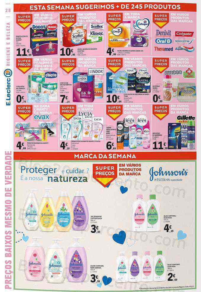 Antevisão Folheto E-LECLERC Promoções de 23 a 29 junho