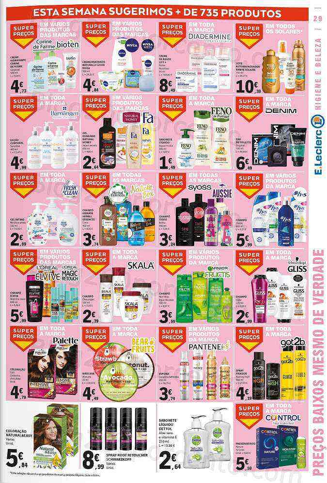 Antevisão Folheto E-LECLERC Promoções de 23 a 29 junho