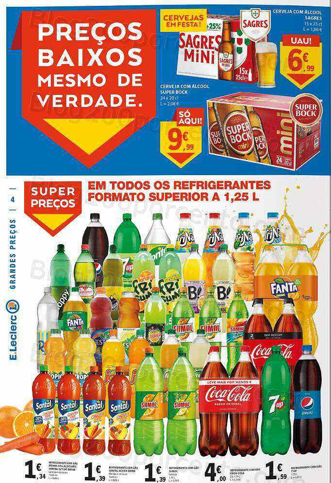 Antevisão Folheto E-LECLERC Promoções de 23 a 29 junho