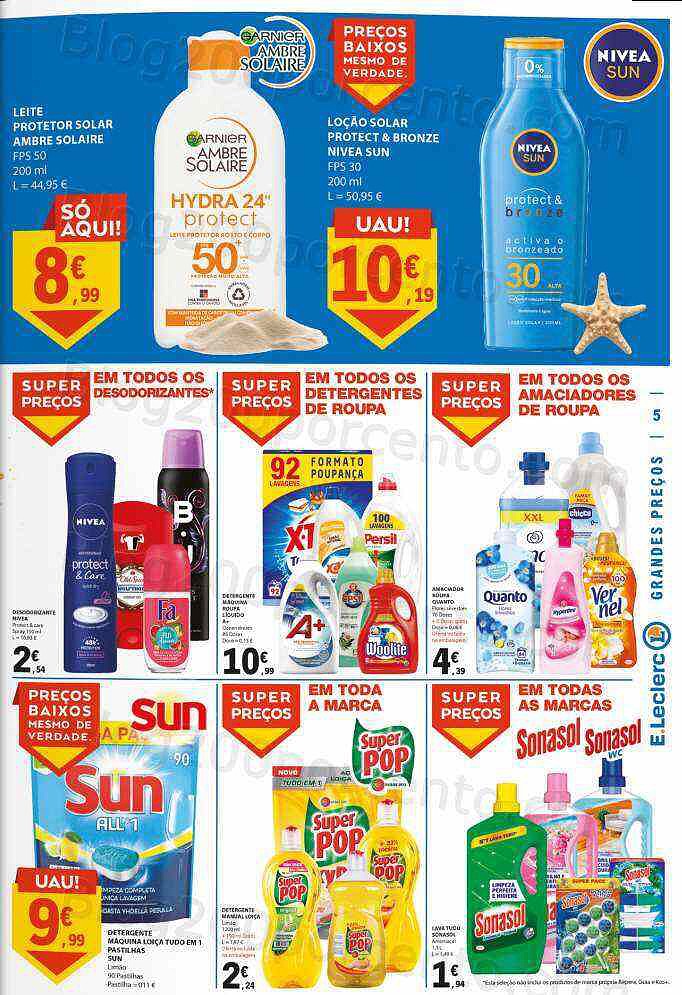 Antevisão Folheto E-LECLERC Promoções de 23 a 29 junho