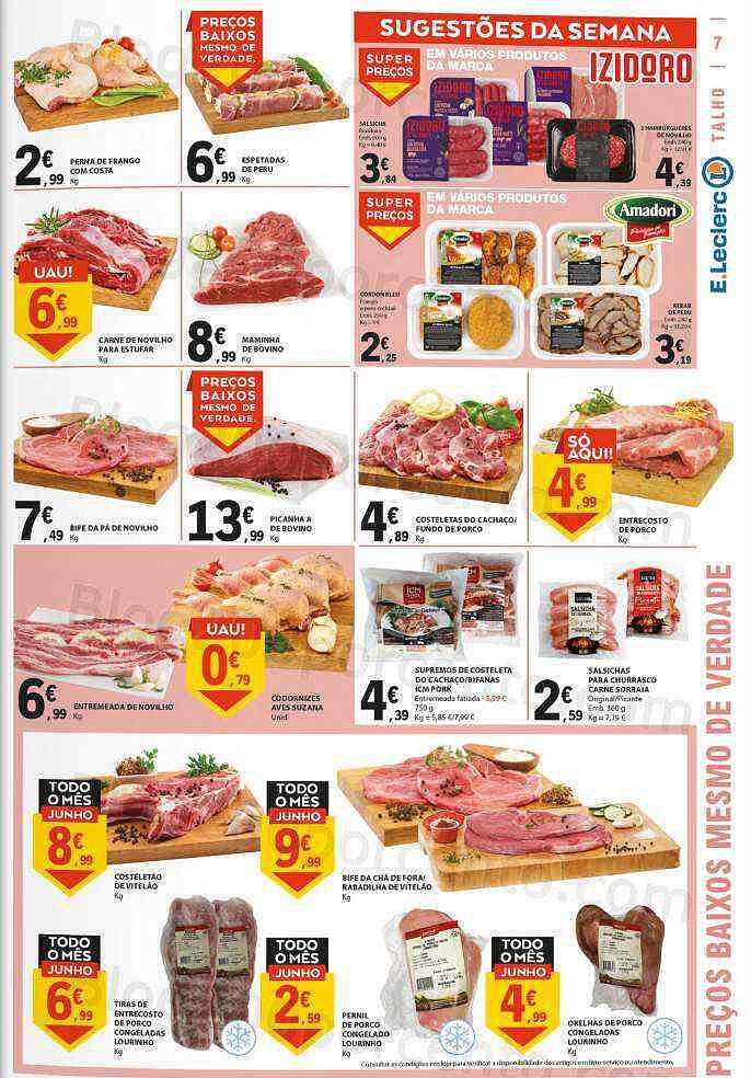 Antevisão Folheto E-LECLERC Promoções de 23 a 29 junho