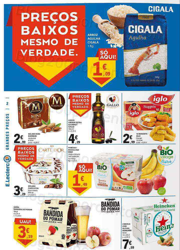Antevisão Folheto E-LECLERC Promoções de 9 a 15 junho