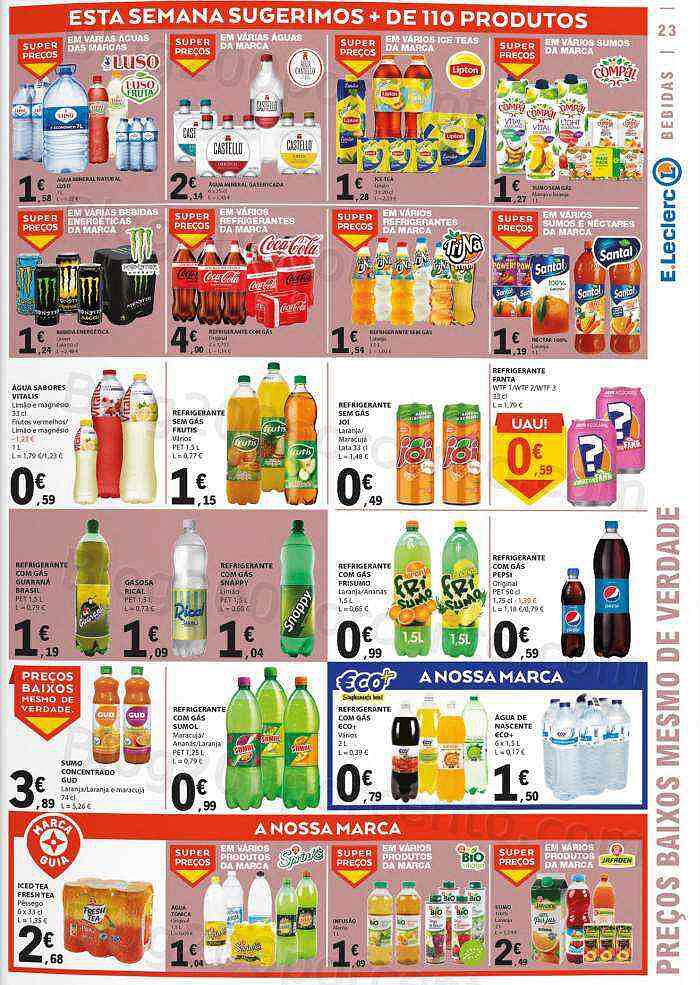 Antevisão Folheto E-LECLERC Promoções de 9 a 15 junho