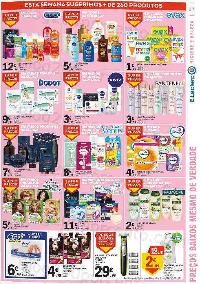 Antevisão Folheto E-LECLERC Promoções de 9 a 15 junho