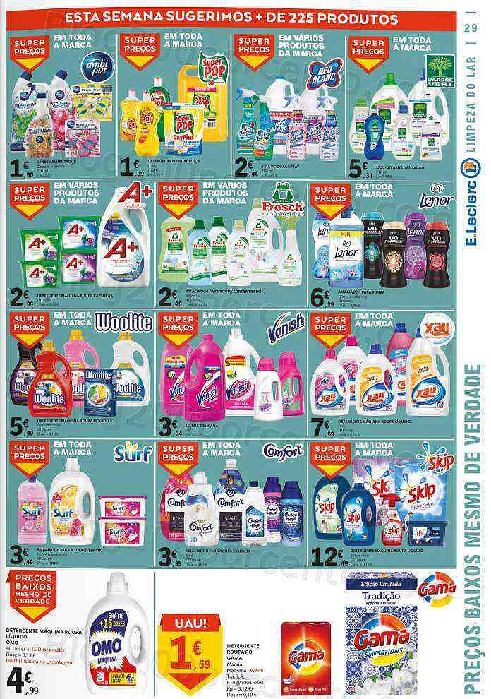 Antevisão Folheto E-LECLERC Promoções de 9 a 15 junho